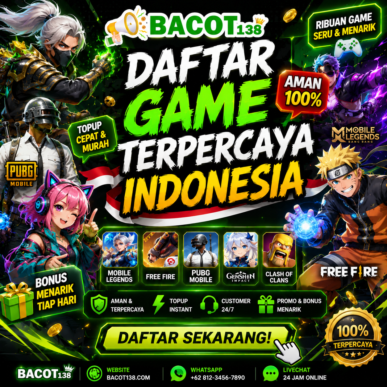 Login Alternatif Link Resmi Situs Bacot138